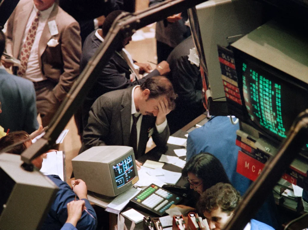Black Monday trader 1987